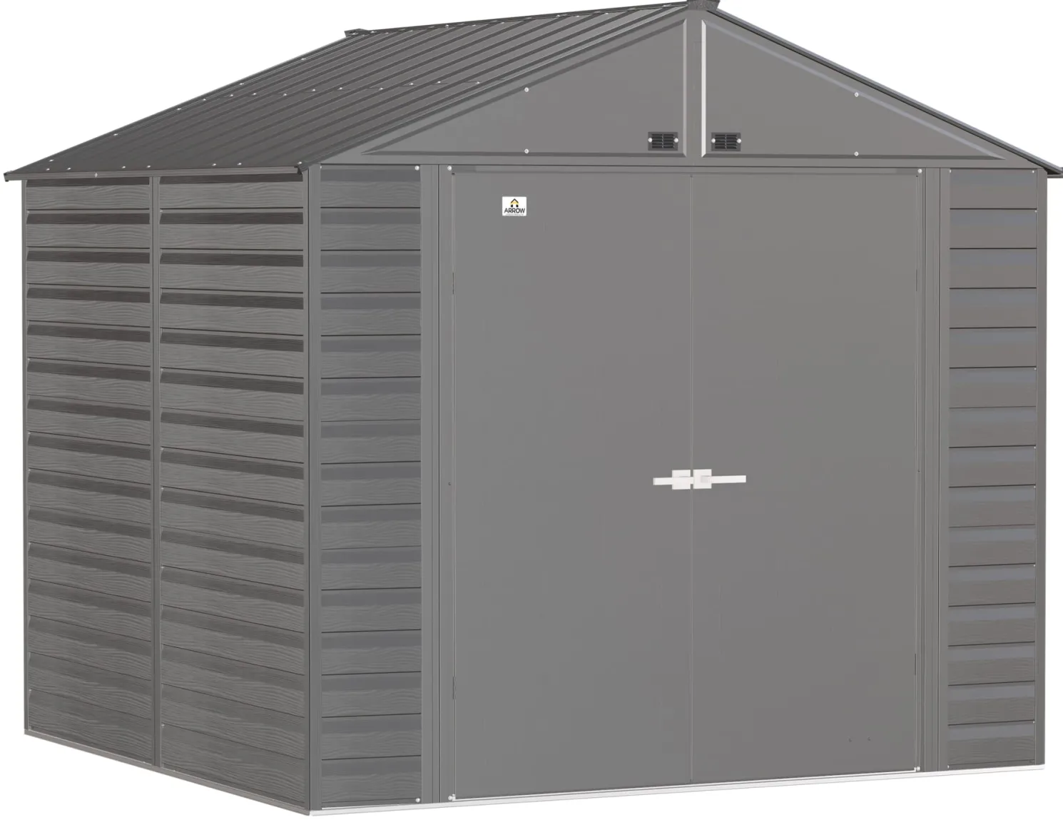 Arrow Select 8 x 8 x 8 ft Grey Shed