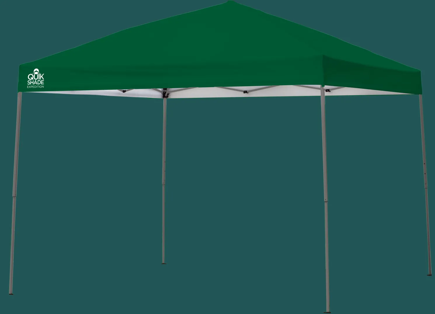 Expedition EX144 Straight Leg Pop-Up Canopy, 12 ft. x 12 ft. Green