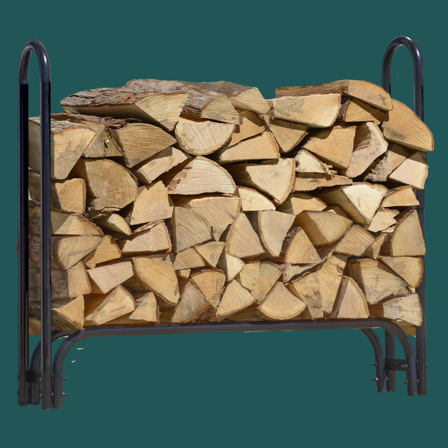 Heavy Duty Firewood Rack, 4 ft.