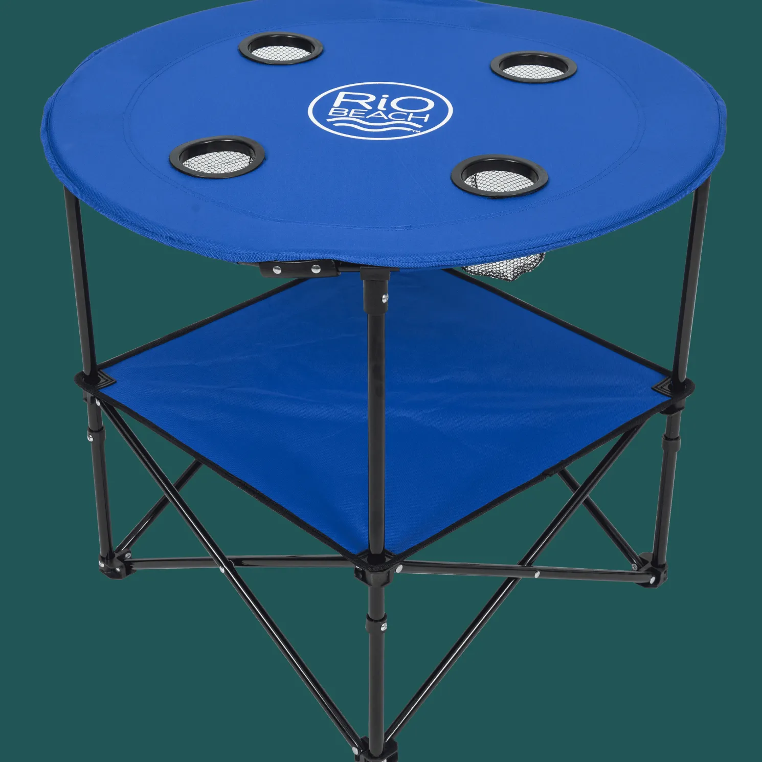 RIO Beach Blue 28” Folding Portable Family Table