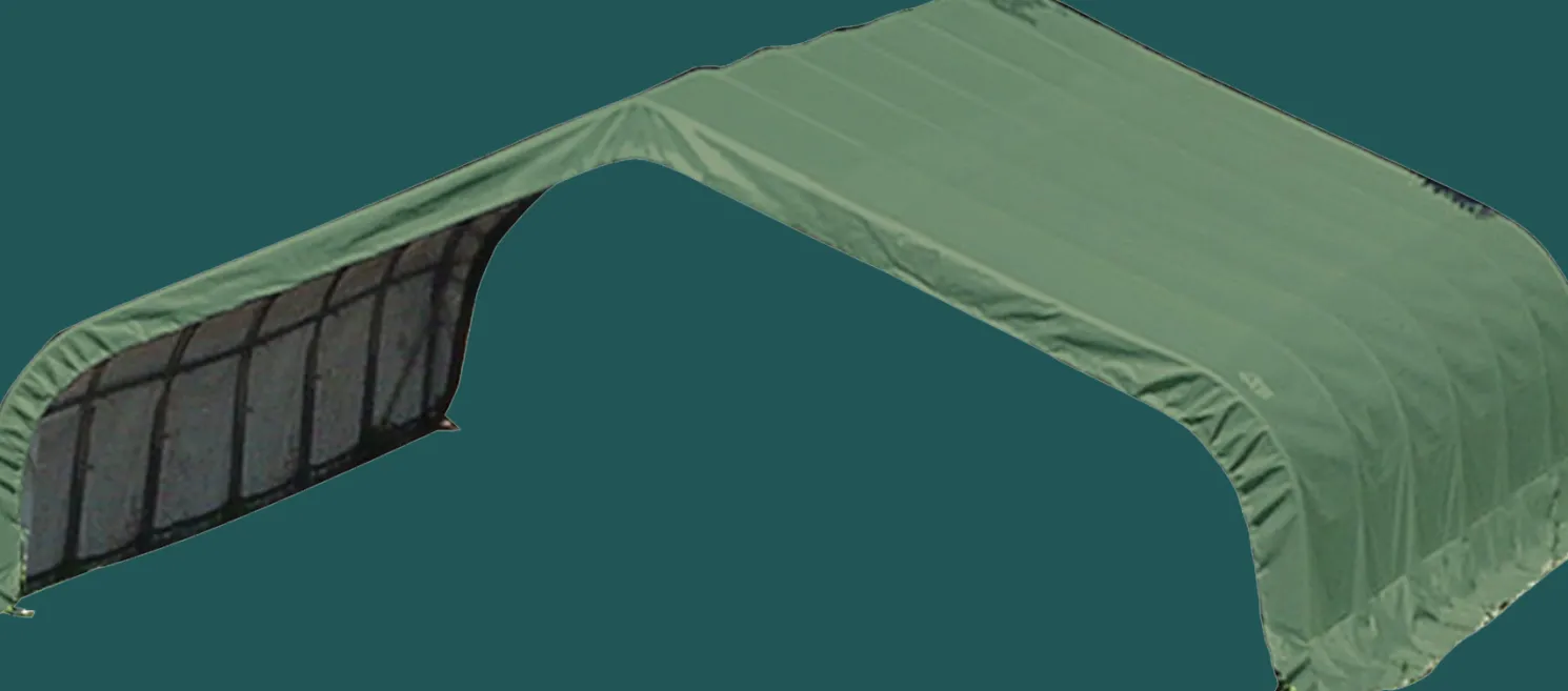 Run-In Shelter Round, 12 ft. x 20 ft. x 10 ft.