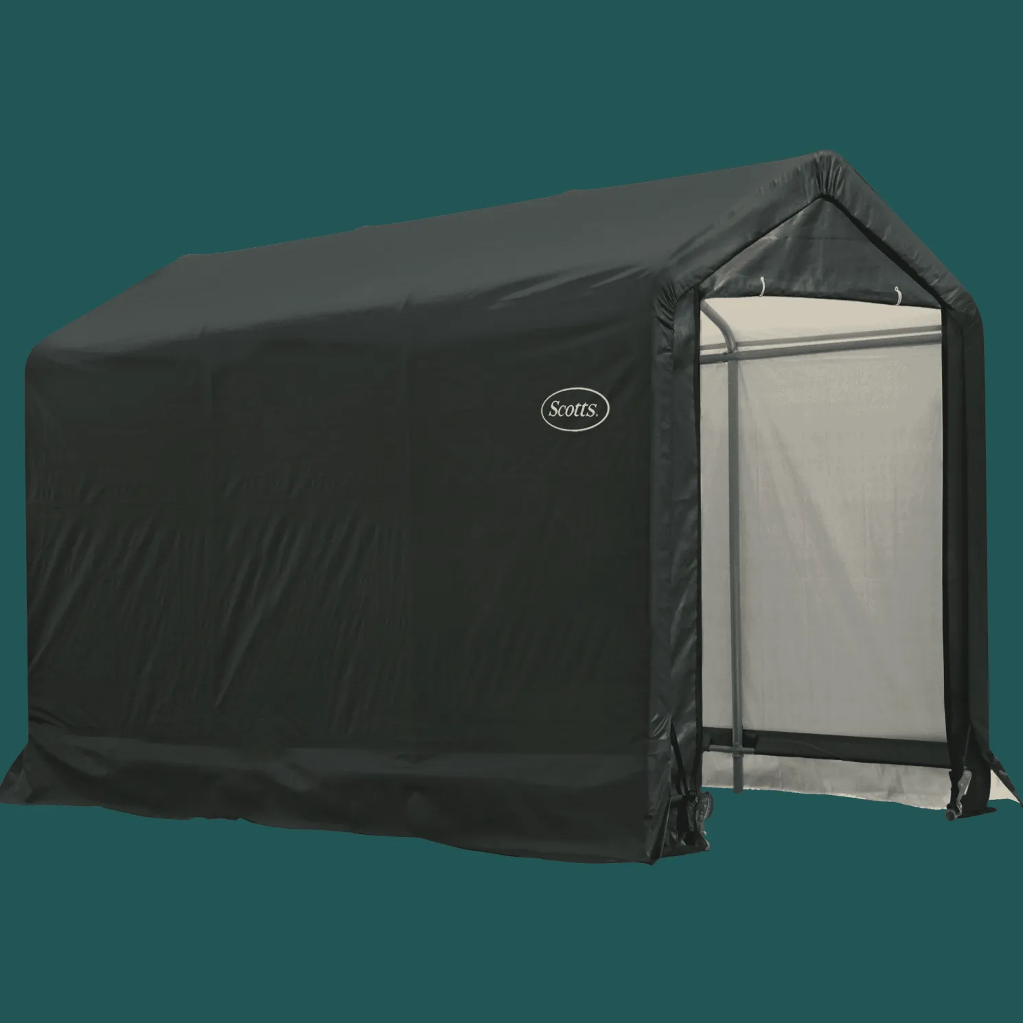 Scotts Storage Shed 6 x 10 x 6 ft. 6 in. Green Peak